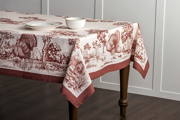 Maison d' Hermine Morzine 100% Cotton Tablecloth Kitchen Dining Table Cloth  f